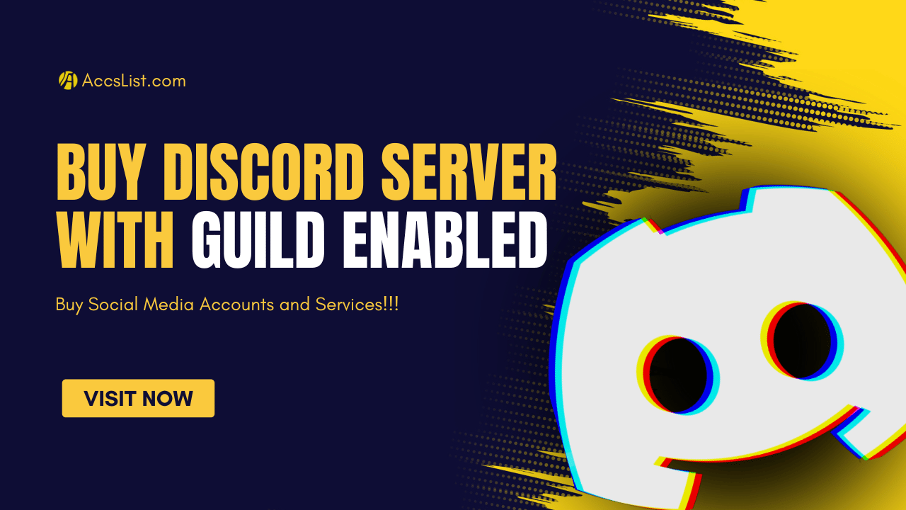 Buy Discord Server with Guild Creation Enabled