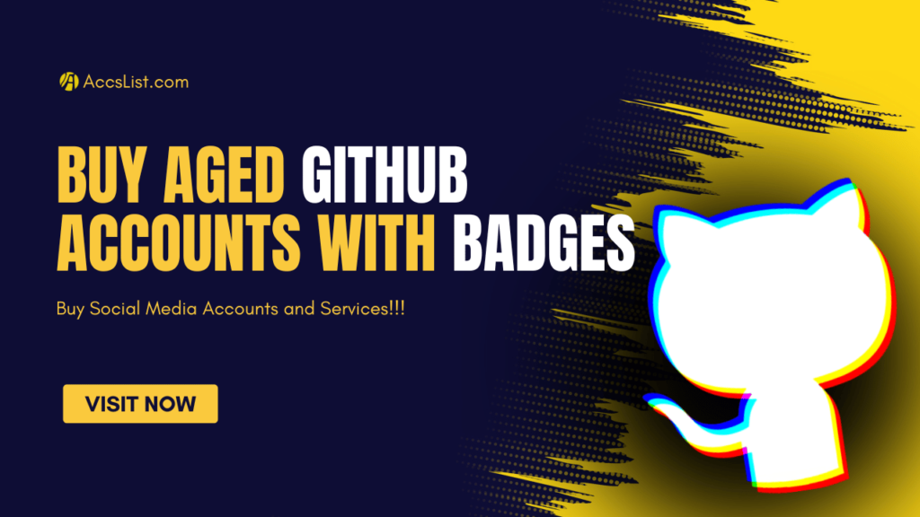 Buy Aged GitHub Accounts with Badges